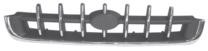 Griglia cromata nera hyundai - nera,