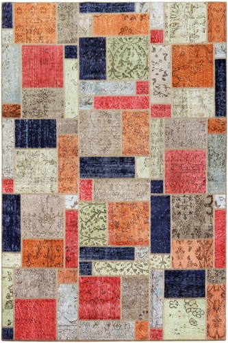 Tappeto vintage patchwork - tappeto,