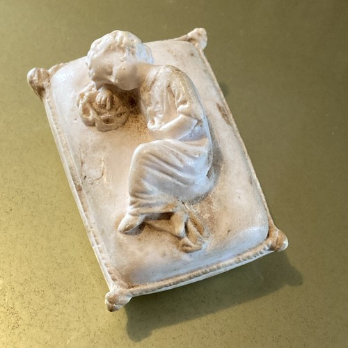 Vecchia statuina bambino - vecchia, statuina-