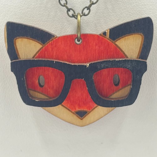 Collana volpe rossa vintage