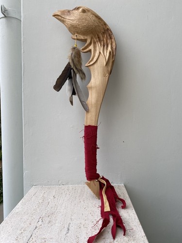 Mazza indiana legno con - in,