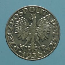 POLONIA 5 ZLOTYCH 1936 EUROPE