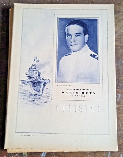 Quaderno fascismo medaglia - fascismo,