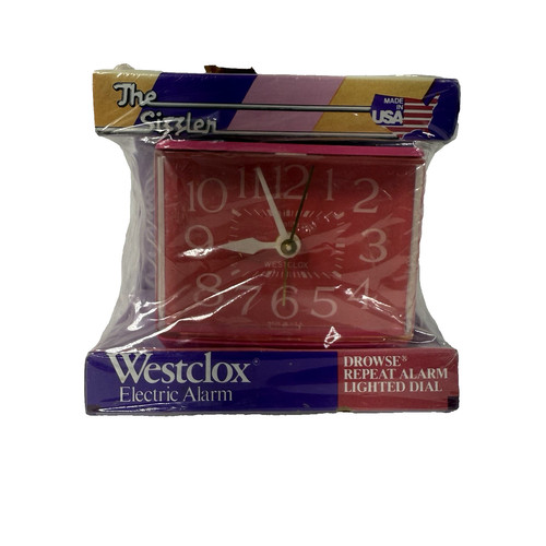 Sveglia elettrica westclox - sveglia,