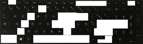 Hp455 tasto tasti chiave per - tasto,