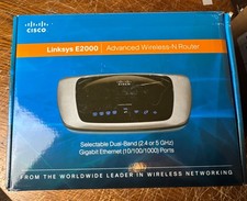 Router Cisco-Linksys E2000 Advanced Wireless-N - Nuovo - Sigillato - Scatola Originale