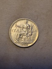 Italy Nickel 1 Lira coin