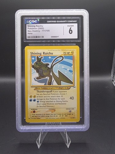 Shining raichu 111 105 neo - shining,