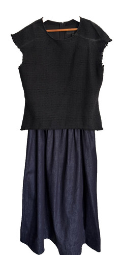 Abito lungo denim - , donna