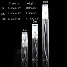 3/5/10ml mini cute Pump Glass