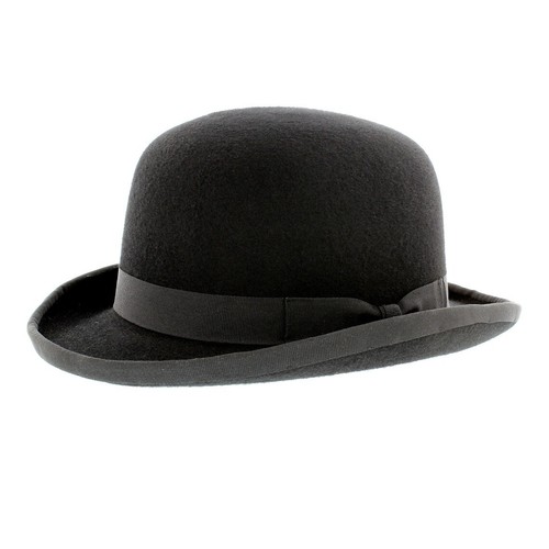 Cappello bowler nero - bowler,