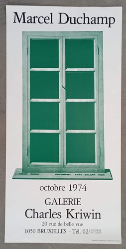 Marcel duchamp affiche - duchamp, /