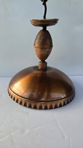 Vintage 1950 copper pull - copper,