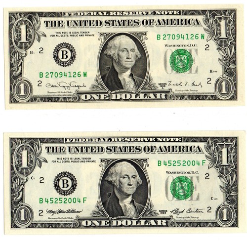 Usa 1993 banconote da - ,, 2