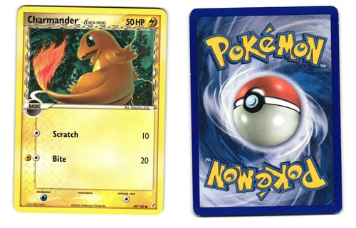 Charmander 100 common - Δ,