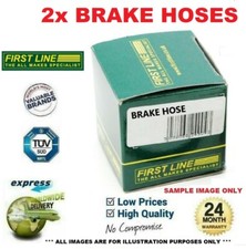 2x TUBI FRENO POSTERIORI per DACIA DOKKER Express 1.5 dCi 2012-on