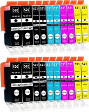20 CARTUCCE PER CANON PGI520
