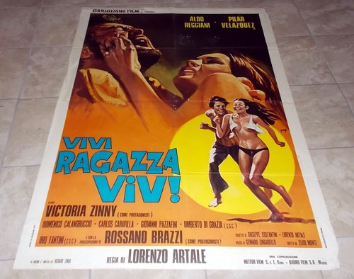Manifesto vivi ragazza - manifesto,