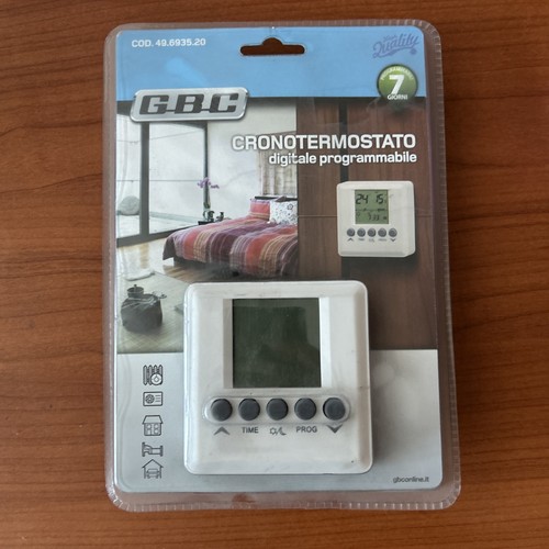 Gbc cronotermostato digitale - gbc,