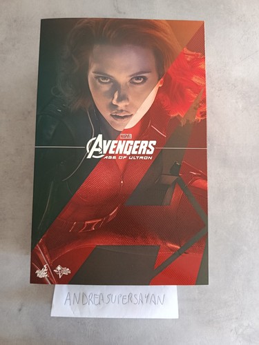 Hot toys black widow avengers - black,