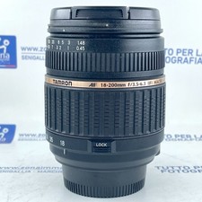 Obiettivo TAMRON AF 18-200 mm f3.5-6.3 MACRO per NIKON GARANZIA USATO
