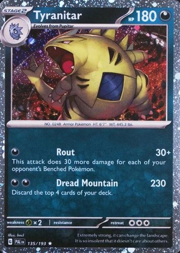 Tyranitar 135 193 pokemon - -,