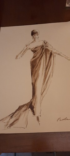 Bozzetto figurino moda - 6,