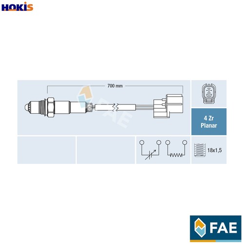 Sensore lambda 77450 - lambda, honda