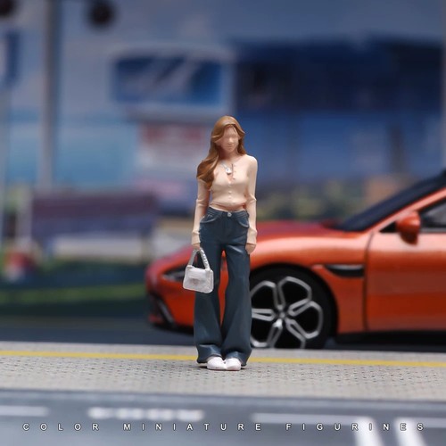 Painted figure model - 1:64,