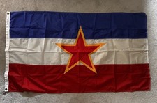 Grande bandiera vintage circa