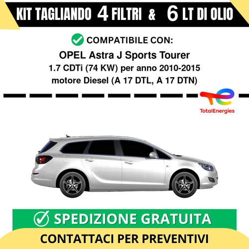 Tagliando per opel - per, j