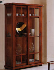 VETRINA CRISTALLIERA ARGENTIERA ARTE POVERA VARI COLORI