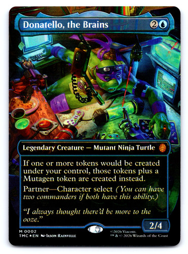 Donatello cervello foil - donatello,, il