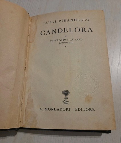 Candelora luigi pirandello - candelora,