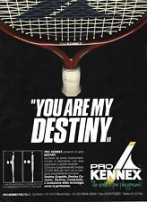 Pro Kennex Destiny Racchetta Pubblicità 1988 Italian Magazine Advertising 30x23