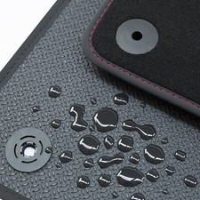 Tappetini per tutte le stagioni adatti per Smart Fortwo Cabrio dall'anno 2007-2014