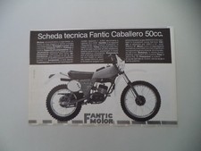 advertising Pubblicità 1980 MOTO FANTIC CABALLERO 50 MIK 26 REGOLARITA' CASA