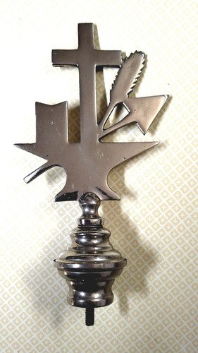 Fregio ottone cromato - cromato, per