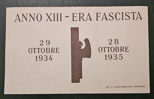 Foglietto anno xiii era - foglietto,