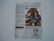 advertising Pubblicità 1981 GIOIELLI DIAMANTI DAMIANI