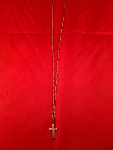 Collana ciondolo crocifisso - collana,