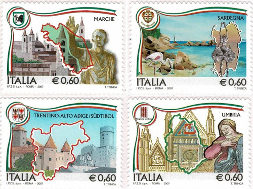 Italia 2007 regioni - d'italia, 4