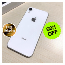 Apple iPhone XR 64GB Red Black Unlocked Verizon At&t T-Mobile Pristine LTE 