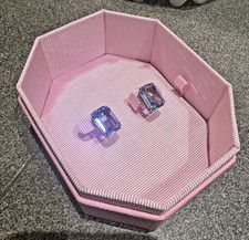 Orecchini perno swarovski - a,