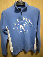 Felpa Diadora Ssc Napoli - Vintage - Zip - XL