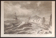 Molo di Napoli naufragio