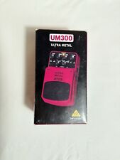 Behringer Um300 Ultra Metal Pedal Distortion Effect
