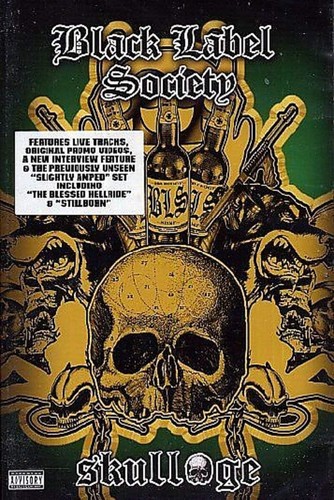 Black label society skullage - label,