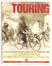 qui touring milano roma bici  pienza orvieto napoli milos austria mauritius