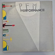 LP Premiata Forneria Marconi Performance ZPLN 34161-2 ITALY 1982 Vinile